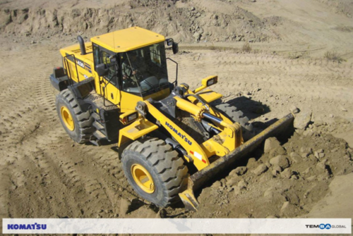 Komatsu WA 320-380-470-480-5 Lastikli Yükleyici